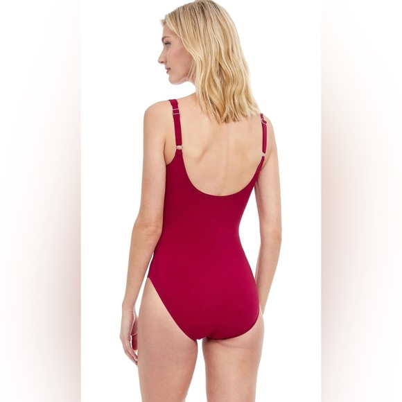 Gottex Women's Standard Luna Surplice One Piece Size 12 - Picture 3 of 7